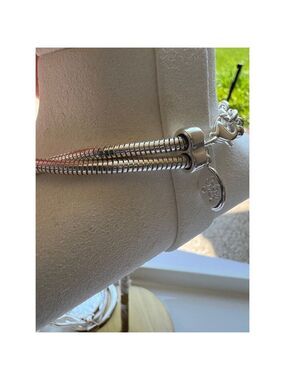 Joan Rivers 20in Reversible Polished Circle Necklace Silver